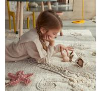 Tapis de jeu lavable Seabed avec 8 accessoires de jeu (140 x 200 cm)