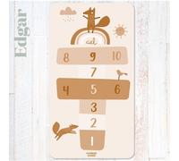 Tapis De Jeu marelle Edgar Le Renard Multicolore TU
