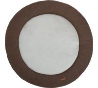 Tapis de jeu pour bébé Baby's Only, modèle Classic, couleur cacao, diamètre 95 cm