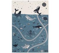 Tapis de jeu rectangulaire Deep Blue (123 x 180 cm)