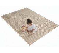 Tapis de jeu Unyqoos® pour enfants – surface de jeu réversible, grande (200 x 150 cm), en mousse de 1,5 cm d'épaisseur, imperméable, avec sac de transport, favorise le développement de la motricité