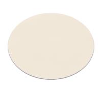 Tapis de lavage moderne LINDO cercle crème antidérapant shaggy cercle 120 cm