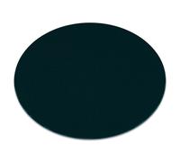 Tapis de lavage moderne LINDO cercle vert antidérapant shaggy cercle 100 cm