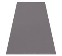 Tapis de lavage moderne LINDO gris antidérapant shaggy 60x100 cm
