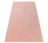 Tapis de lavage moderne LINDO rose antidérapant shaggy 140x190 cm