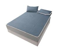 Tapis de lit Frais d'été, Drap de lit Frais pour Dormir | Tapis de Soie glacée Domestique | Les Personnes Doubles de Style Simple utilisent Un Tapis pour améliorer la Sensation de fraîcheur par Temps