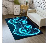 Tapis De Manette De Jeu Coloré 3D Motif De Console De Jeu Ciel étoilé Splash, Tapis De Sol De Grande Surface pour Salon Et Chambre d'enfants, Jardin d'enfants, Chambre (Couleur 04,100_x_150_cm)