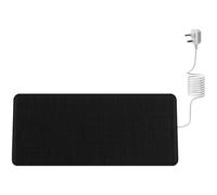 Tapis de Mise à la Terre pour lit, Grand Tapis Earthing avec Cordon de Connexion U.S. et testeur, surmatelas conducteur en Cuir Carbone perforé, pour Un Sommeil paisible, récupération et Bien-être