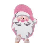 Tapis de Noël pour intérieur, sapin de Noël, Père Noël, paillasson décoratif, 40 x 60 cm, absorbant, antidérapant, lavable, pour intérieur, extérieur, entrée, salle de bain, cuisine, salon, chambre à