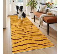 Tapis de Passage Couloir Cuisine Long Lavable antidérapant 40 x 80 cm | Tapis Cuisine Devant Evier Tapis de Salon pour Salle à Manger Couloir Cuisine Bureau Buanderie, Vendu au mètre