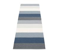 Molly Plastique Tapis 70x200 cm Pappelina Océan Gris - 7340020460877