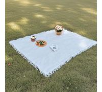 Tapis de pique-nique en flanelle douce et imperméable. Couverture de camping d'extérieur, de plage, de parc et de pelouse. Portable, léger, pliable et durable. Coussin multifonctionnel pour canapé, si