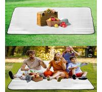Tapis De Pique-Nique Portable Et Étanche, Matelas De Plage Pliable Pour Camping En Plein Air, Grand Tapis De Couchage Ultraléger, Couverture De Pique-Nique