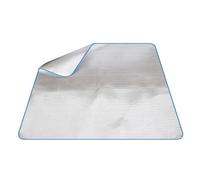 Tapis de Pique-niques EVA Double Face en Film Aluminium Imperméable | Léger, Protection du Sol, pour Pelouse Humide et Sorties Plage en Famille Couleur Aléatoire