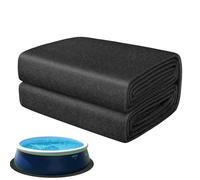 Tapis de piscine - Protection au-dessus du sol, équipement de stabilisation fiable, station d'utilité administrative, outil de revêtement de performance | pour la collecte de