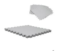 WERKA PRO Dalle pour Piscine Grise 50x50cm 3mm épaisseur 9 pièces
