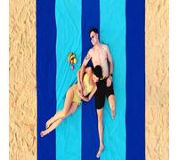 Tapis de plage de poche anti-sable et imperméable, couverture de pique-nique légère, pliable et portable, lavable, anti-herbe, pour camping en plein air, pelouse, voyage, parc et festival 210*200Anima