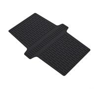 Tapis de pont d'évier en silicone pour double évier, tapis résistant à la chaleur avec structure antidérapante, résistant aux rayures et au lave-vaisselle, protection de cuisine en gris/noir (noir)