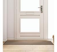 Tapis De Porte Beige Rectangulaire 60x180 Cm