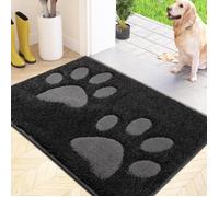 Tapis de Porte d'entrée - MARQUE - 50 x 80 cm - Antidérapant - Lavable - Polyester