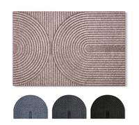 Tapis de porte EDIMENS Premium 40x60 et 60x90 cm | Lavable en machine, absorbant et antidérapant | Usage intérieur/extérieur pour entrée, cuisine, terrasse | Tapis anti-salissures La première et la me