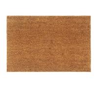 Tapis de porte en fibre de coco - vidaXL - 60x90 cm - Naturel - Épaisseur 16 mm - Support antidérapant en PVC - Touffeté