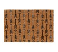 Vidaxl Tapis De Porte Naturel 40x60 Cm Fibre De Coco Touffeté