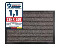 Tapis de Porte Paillasson d'entrée Dura Beige 40 x 60 cm