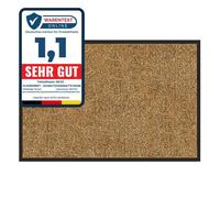 Tapis de Porte Paillasson d'entrée Rhine Beige 40 x 60 cm