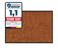 Tapis de Porte Paillasson d'entrée Rhine Marron 40 x 60 cm