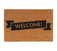 Vidaxl Tapis De Porte Naturel 40x60 Cm Fibre De Coco Touffeté