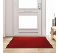 Tapis De Porte Rectangulaire Vidaxl Rouge 120x180 Cm