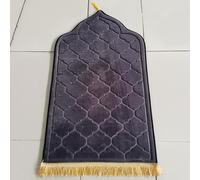 Tapis de prière - A8 - 65X110CM - Flanelle épaisse - Antidérapant - Doux