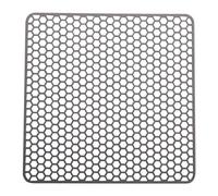 Tapis de protection en silicone pour évier - 34,5 cm - Gris | Matériau de qualité alimentaire sans BPA, design nid d'abeille découpable, dessous de plat résistant à la chaleur