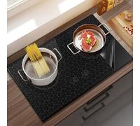 Tapis de protection en silicone pour plaques à induction, tapis résistant à la chaleur, tapis de protection magnétique pour plaques à induction, tapis antidérapant pour plaques à induction, tapis de p