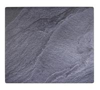 Tapis de protection Mod. Aspect ardoise Tapis de protection Cuisine Résistant à la chaleur Tapis en vinyle antidérapant Sous-couche décorative 60 x 52 cm PVC Multicolore Plastique