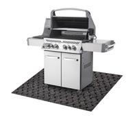 Tapis de protection pour barbecue VECTRA 316 pour terrasse extérieur - beige 140x200 cm