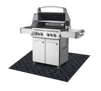 Tapis de protection pour barbecue VECTRA 900 pour terrasse extérieur - anthracite 140x200 cm
