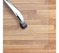 Tapis de protection pour sols durs en polycarbonate, découpés sur mesure, transparents, rectangulaires, longueur : 200 cm