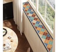 Tapis de rebord de fenêtre absorbant en terre de diatomée, séchage rapide, dos antidérapant, facile à nettoyer, coussin absorbant l'eau pour couloirs et chambres, décoration d'intérieur multi-usage