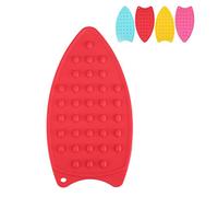 Tapis de repassage de silicone, garniture multifonctionnelle de repos de fer de silicone pour la planche ¨¤ repasser, garniture chaude de repos de repassage de protection de s¨¦curit¨¦