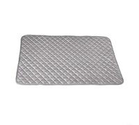 Tapis de repassage épais 48 x 85 cm, résistant aux hautes températures, anti-adhésif, en maille thermique, pour repassage à la vapeur, planche portable pliable pour voyage, maison et utilisation
