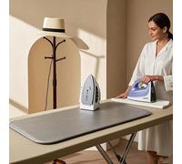 Tapis de repassage pliable résistant à la chaleur, tapis de repassage de bureau, tapis de repassage portable, convient pour la protection du repassage quotidien des vêtements, manteaux, costumes, unif