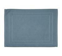 Tapis de Salle de Bain en Coton Bleu Orage 50 x 70 cm - Atmosphera
