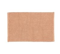 Tapis de salle de bain en coton Mona - L. 50 x l. 80 cm - Taupe