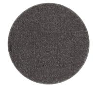 Tapis de salle de bain SANTA cercle plaine antidérapant doux - gris cercle 67 cm