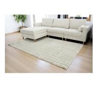 Tapis de salon - BUBBLE 3D - 200x280 cm - Ultra doux - Beige - Moderne