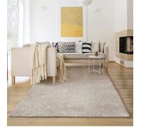 Tapis de Salon en velours sur mesure Sundae, Beige 200 x 250 cm