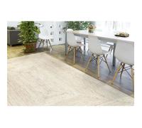 Tapis de salon et chambre HAMID - Tapis Jute Alhambra Ivoire- 100% Fibre de Jute Naturelle - Tissé à la Main - 300 x 200