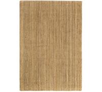 Tapis de salon et chambre HAMID - Tapis Jute Kerala - 100% Fibre de Jute Naturelle - Tissé à la Main - Tapis 120 x 170 cm